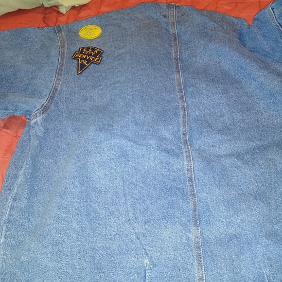 Denim jacket with patches - Picture 1 of 2